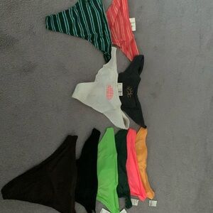 10 pair of aerie XXL thong underwear. Never used. Tags attached
